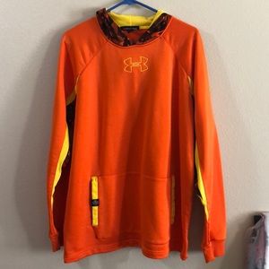 Orange sweatshirt